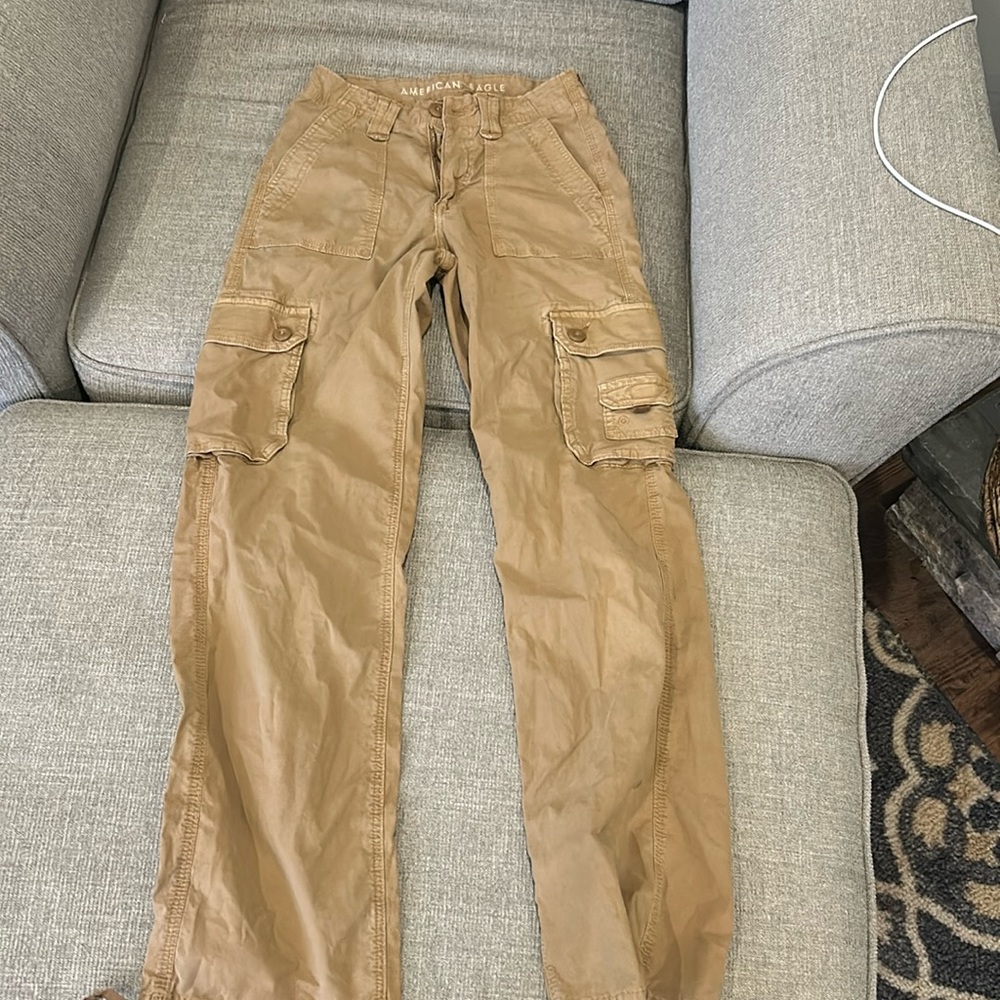 American eagle cargo pants size 000